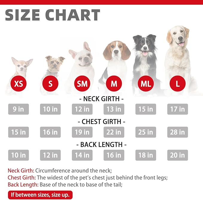 KOOLTAIL Dog Sweater Pet Knitted Clothes-Classic Plaid Pullover Turtleneck Red Fleece Dog Christmas Sweaters with Leash Hole, Thick Warm Dog Winter Clothes for Small Medium Large Dogs Cats Puppy, M