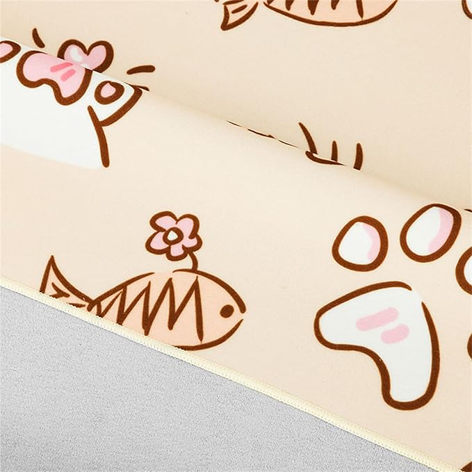 27.5" Large Cat Wrap for Nail Trimming，Self-adherent Cat Grooming Wrap for Cat & Small Dog, Anti-Scratch Cat Swaddle Burrito Wrap for Medicine,Nail Clipping,Ear Cleaning,Teeth Brushing - Cute Pattern