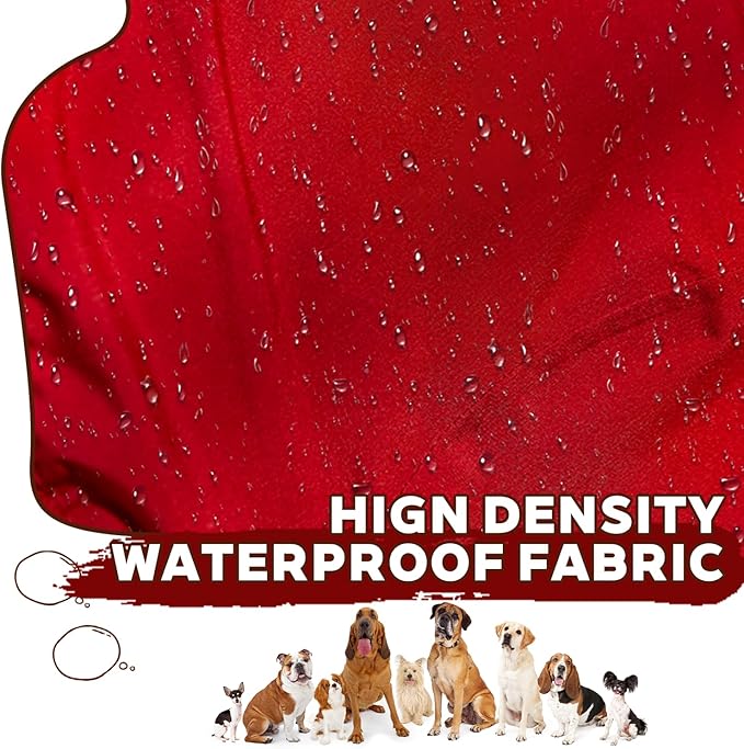 Small Medium Large Dog Raincoat, Waterproof Dogs Rain Jacket, Puppy Side Zipper Reflective Strip Leash Holes Elastic Raincoats