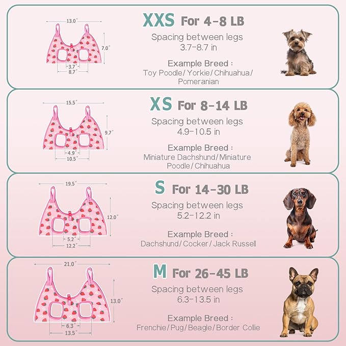 Supet Dog Grooming Hammock, Dog Hanging Harness for Nail Trimming Doorframe, Pet Holder Restraint for Clipping Nails, Pet Hoist Sling for Cutting Nails, Ear & Eye Cleaning, Medicine at Home (L)
