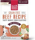 The Honest Kitchen Whole Food Clusters Small Breed Grain Free Beef Dry Dog Food, 4 lb Bag