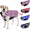 CuteBone Winter Dog Jacket Reversible Dog Vest Soft Waterproof Windproof Jacket, Thick Adjustable, Small Medium Large Dog Coats with Leash Hole