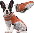 Lelepet Dog Coat Warm Dog Winter Coat Waterproof Dogs Jacket with Harness Built in Reflective Pet Fleece Vest Zip-Up Cold Weather Coats for Medium Dogs Turtleneck & Windproof Coats Dachshund Brown M