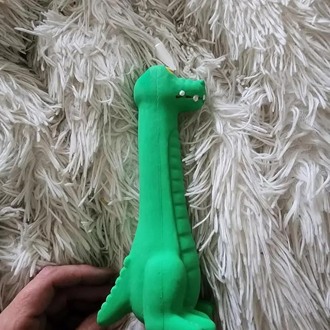 3 Pack Squeaky Latex Dog Toys Standing Stick Animal Puppy Fetch Interactive Play for Small Medium Dogs