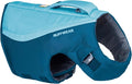 Ruffwear, Float Coat Dog Life Jacket, Premium Buoyancy Swim Vest with Lift Handle, Secure Fit & Reflective Trim, Adjustable Flotation for Swimming, Boating, & Outdoor Adventures, Deep Blue, Small