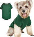 Puppy Sweater for Small Dogs Clothes Warm Winter Cat Clothe Pet Sweatshirt Knitwear Doggie Kitten Clothing, Green, X-Large