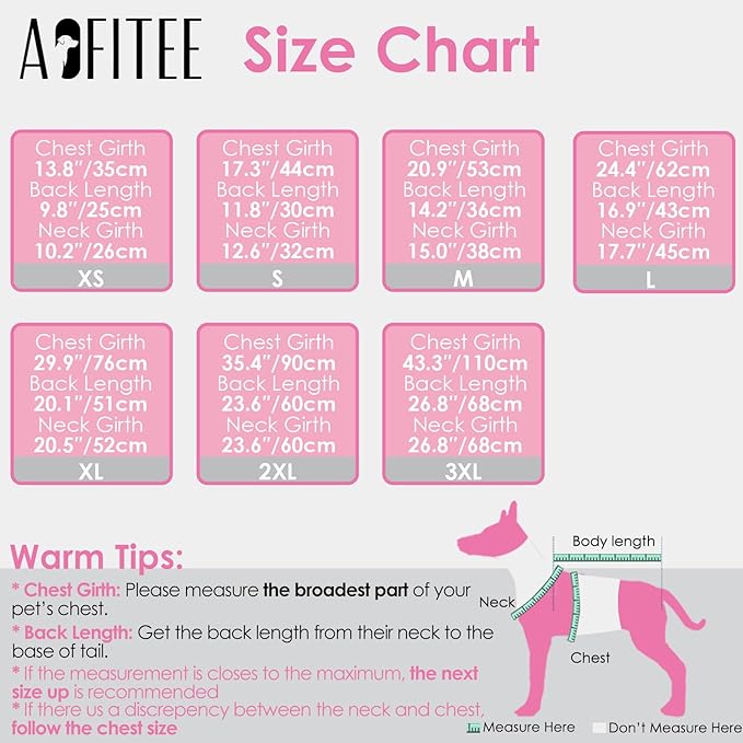 AOFITEE Large Dog Winter Jacket, Waterproof Dog Coat with Back Zipper, Reflective Puffer Coat Pet Snowsuit, Warm Winter Snowsuit for Large Dogs, Snow Jacket for French Bulldog