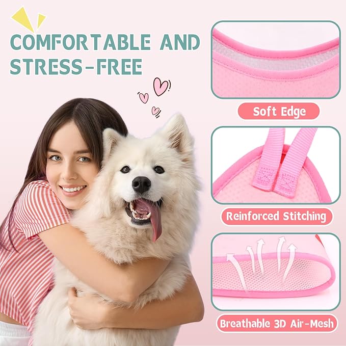 Supet Dog Grooming Hammock, Dog Hanging Harness for Nail Trimming Doorframe, Pet Holder Restraint for Clipping Nails, Pet Hoist Sling for Cutting Nails, Ear & Eye Cleaning, Medicine at Home (M)
