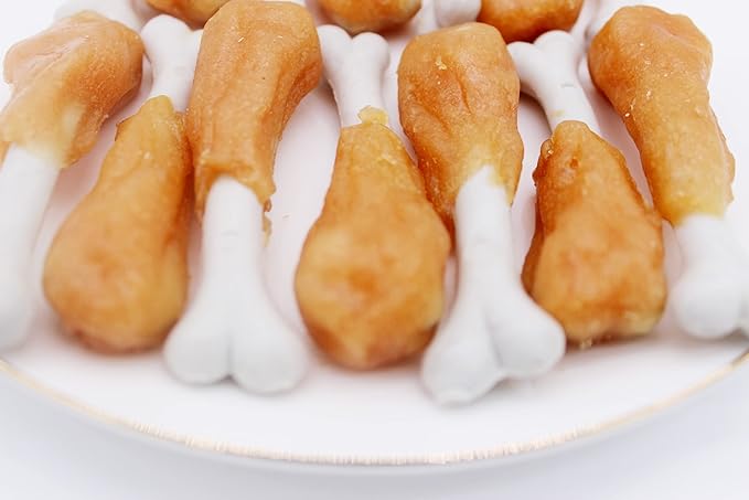 Chicken Calcium Bone Rawhide Free Dog Treats Dog Chews Puppy Training Teeth Clean Snacks 1 lb/454g