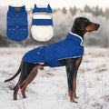 KYEESE Dog Coat Warm Pets Clothes for Cold Weather Soft Pet Sweater with Leash Hole Thick Pet Winter Puffer Coat with Pocket Windproof Dogs Jacket with Fleece Lined Waterproof Dog Coats for Large Dogs