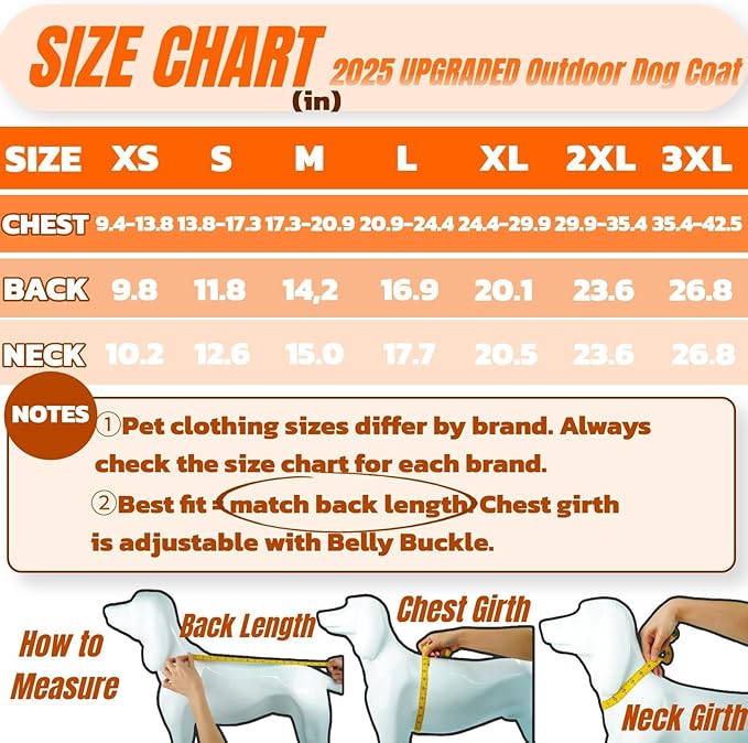 Insulated Outdoor Dog Winter Jacket, Hard Shell Dog Coat with 2 Layer Warmth, Waterproof & Lightweight Coats for Medium Dogs with Leash Portal, Neck Belly Adjustable Pet Jackets for Dachshund(Wine, M)