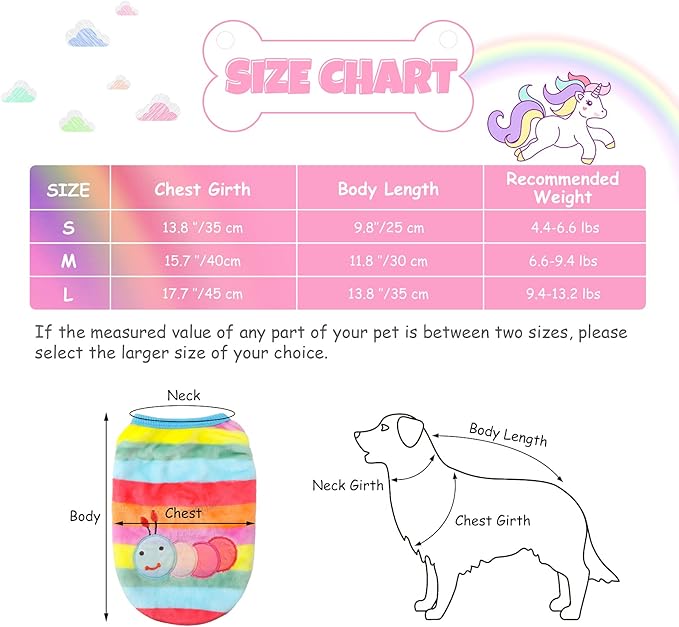 6 Pcs Puppy Clothes for Christmas Winter Warm Cute Pet Sweaters Flannel Dog Vest Paw Print Cat Clothes for Chihuahua Dachshunds Male Female Puppy(Animal Pattern,L(Body Length:13.8” Chest:17.7”))