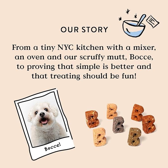 Bocce's Bakery Phantom Feast All-Natural Soft & Chewy Halloween Dog Treats - Wheat-Free Everyday Cookies for Dogs, Made with Real Ingredients & Baked in The USA - Chicken & Pumpkin Flavored (6 oz Bag)