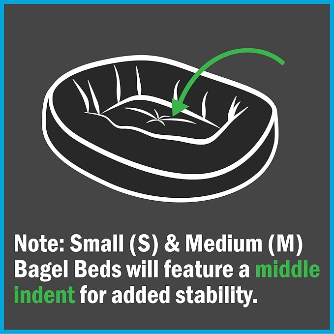Majestic Pet 32 Inch Suede Shredded Memory Foam Mix Calming Medium Dog Bed Washable 32 x 23 x 7 (Inch) - Cozy Soft Round Donut Dog Bed with Spine for Head Support - Pet Bed Black