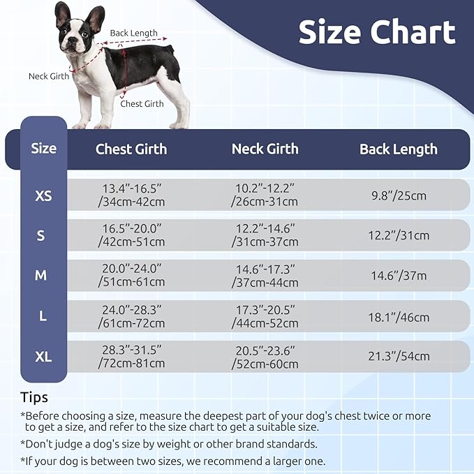 ASENKU Warm Dog Winter Coat, Waterproof Dog Coat for Cold Weather, Fleece Dogs Jacket with Ultra Thick Plush Lining Leash Hole Storage Pockets for Small Dogs (Navy Blue, X-Small)