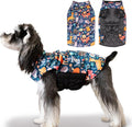 CuteBone Winter Jacket for Dogs - Reversible, Windproof & Waterproof, Thick & Soft, Adjustable, Small to Large Sizes, Cold Weather Coats with Leash Hole