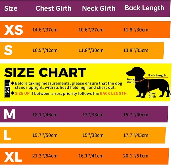 Lelepet Dachshund Coat Warm Dog Winter Coat Waterproof Dog Jacket with Fleece Lining, Reflective Outdoor Dachshund Snowsuit with Leash Hole Adjustable Neckline,Coats for Small Medium Dogs,Purple, S