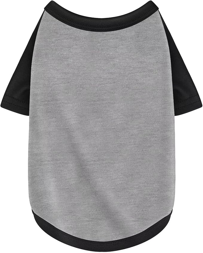 Stylish Grey Block Dog Shirt: Premium Polycotton Blend, Comfortable, Breathable, and Wrinkle-Resistant. Perfect Apparel for Small, Medium, & Large Dogs, a Must-Have for Pet Lovers XS
