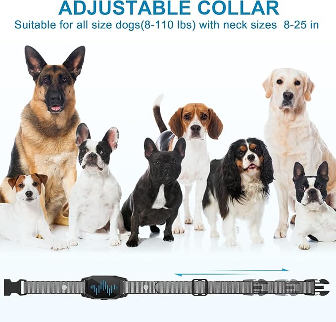 Dog Training Collar with Remote Control 2 Pack, 2500ft Control Range, 4 Training Modes, IP67 Waterproof E Collar for All Breeds, Small Medium Large Dogs
