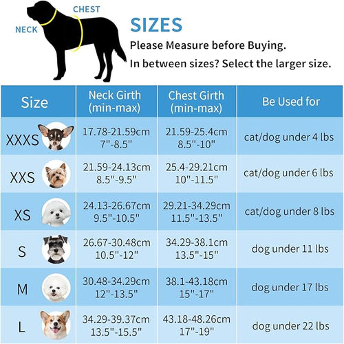AIITLE Small Dog Harness - Breathable Double-Layer Jacquard No-Choke Vest, Durable Anti-Tear Fabric with Reflective Trim - Perfect for Running, Parties, Daily Walks (Orange, XS)