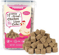Freeze Dried Cats & Dogs Raw Treats, All Natural Single Ingredient Chicken Liver, High Protein Healthy Pet Training Treats or Food Topper, 10.6 oz