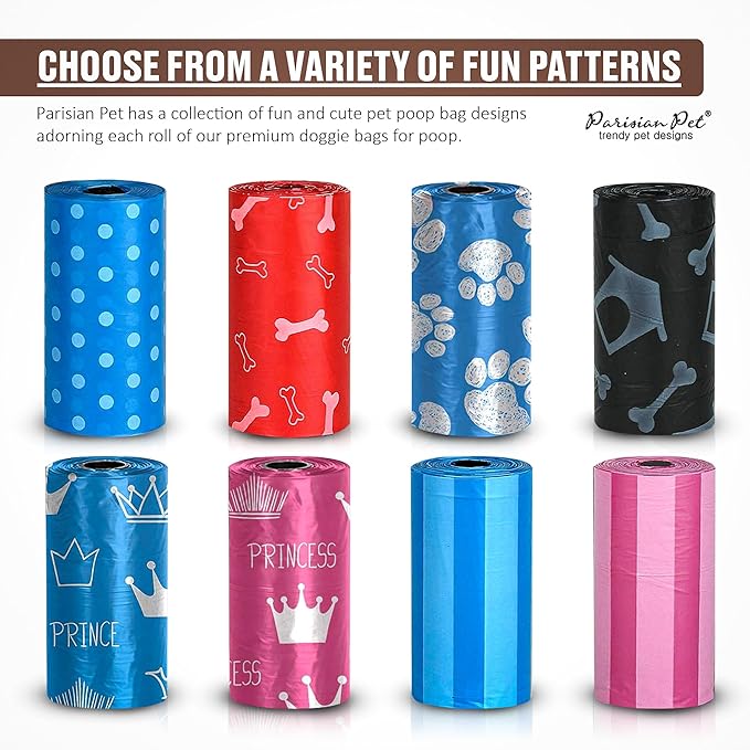 Parisian Pet Ecofriendly Dog Poop Bags Rolls