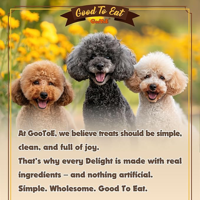 Gootoe Turkey Tendons for Dogs –All-Natural, Hypoallergenic Dog Treats, Rawhide Alternative, Long Lasting Puppy Chews, Healthy Dog Treats for Medium Breeds, Pretzel (M), 3 Count Pack
