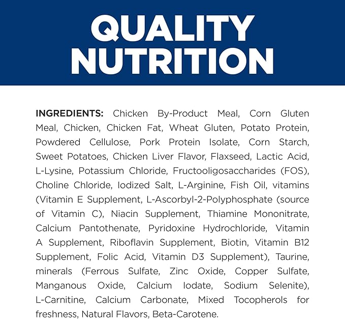 Hill's Prescription Diet m/d GlucoSupport Chicken Flavor Dry Cat Food, Veterinary Diet, 8.5 lb. Bag