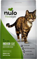 Nulo FreeStyle High Protein Indoor Cat Food, Duck & Cod Recipe - Natural Grain-Free Dry Indoor Cat Food with Omega Fatty Acids, & Probiotics, 4 lb