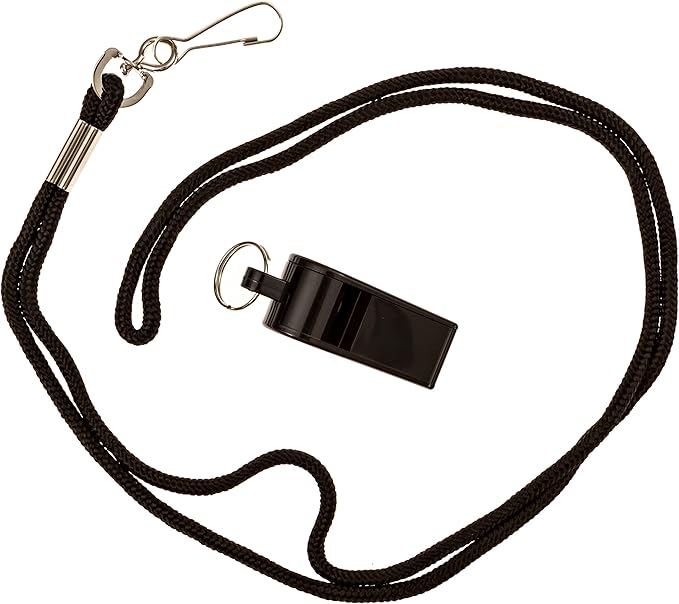 BLARIX Guard Pea Whistle and Lanyard