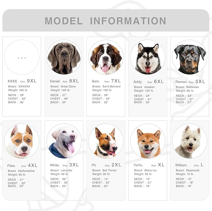 Extra Large Dog Pajamas Pjs Bodysuits Full Body Coverage Onesie Clothes Anxiety Calming Surgery Recovery Suit for Great Dane, Brown, 7X-Large