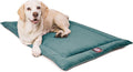 Majestic Pet Dog Crate Mat - Machine Washable Soft Plush Pet Bed Pad for Crates & Kennels USA Crafted 30"x21" Villa Azure