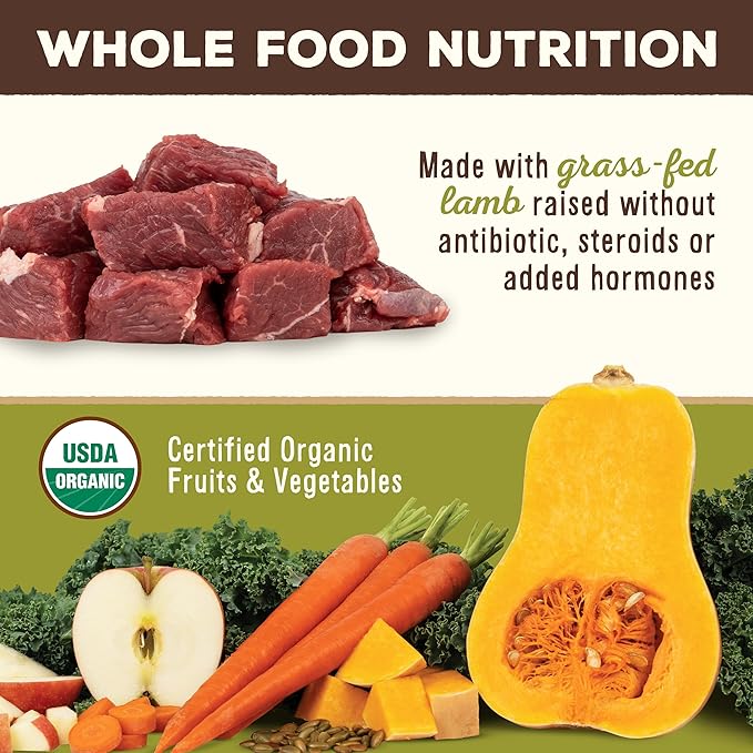 Primal Freeze Dried Dog Food, Pronto Mini Nuggets, Lamb; Scoop & Serve, Complete & Balanced Meal; Also Use as Topper or Treat; Premium, Healthy, Grain Free, High Protein Raw Dog Food (25 oz)
