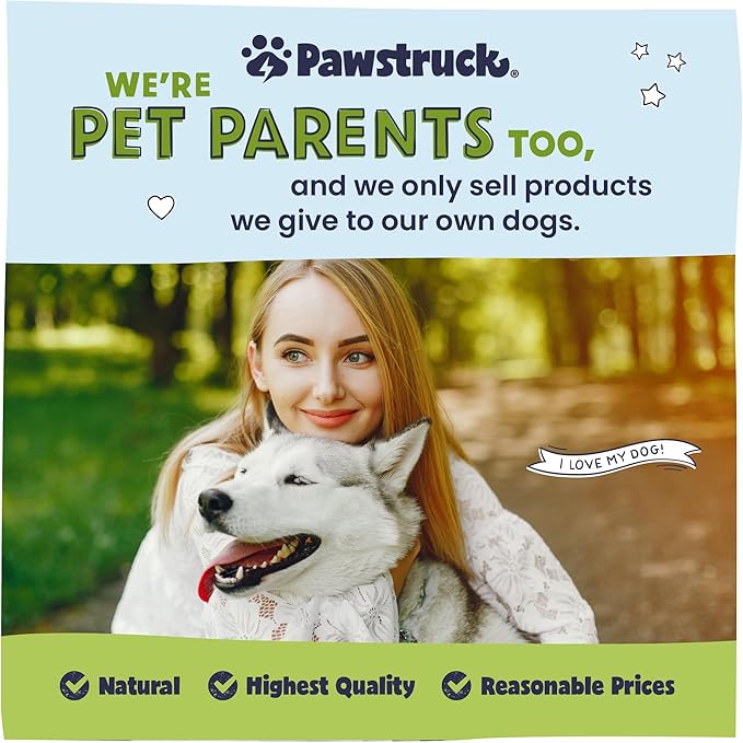 Pawstruck Natural 9” Braided Bully Sticks for Dogs - Tough, Long-Lasting, Rawhide-Free, Low Odor, Healthy Single Ingredient Chew Treat for Aggressive Chewers - 10 Count - Packaging May Vary