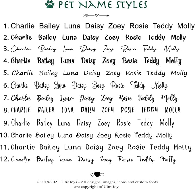 Ultra Joys Cat ID Tag Personalized Pet Tags, Durable Stainless Steel Small Pet Mini Dog Cat Tag Lightweight -Teardrop Tag in Silver