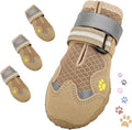 Dog Shoes for Large Medium Small Dog, Mesh Breathable Dog Shoes for Hot Pavement, Anti-Slip Dogs Boots Paw Protectors with Reflective for Outdoor Walking Indoor Hardfloors (Size 3)