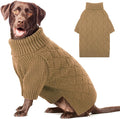AOFITEE XXL Dog Sweater, Dog Sweaters for Large Dogs, Dogs Halloween Sweater, Turtleneck Large Pet Sweaters for Female Male, Solid Winter Sweatshirt for Golden Retriever, Labrador, Doberman, XXL