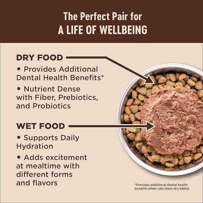 Wellness CORE+ Adult Dry Cat Food for Indoor Cats, Grain-Free, Natural, Salmon and Herring Meal (5 Pound Bag)