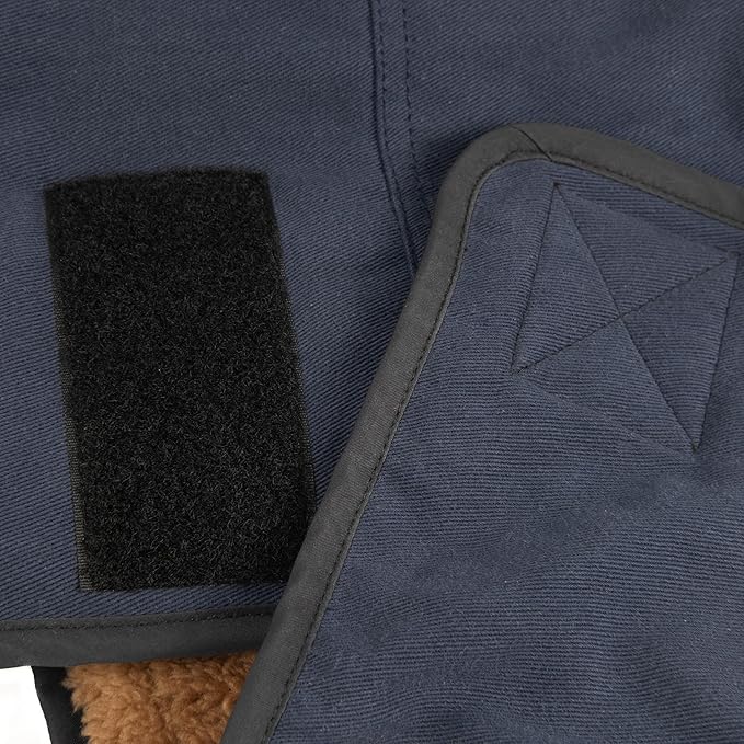 Sedona Dawn Dog Winter Jacket with Sherpa Fleece Lined Canvas for Medium and Large Breeds - Cold Weather Coat - 65 (XL)
