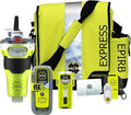 ACR GlobalFix V6 RLS EPIRB Survival Kit with ResQLink 410 RLS PLB, Ditchbag, and signaling Gear ensures Reliable Emergency Response, Providing Vital Safety and Rescue Tools.-2339.1