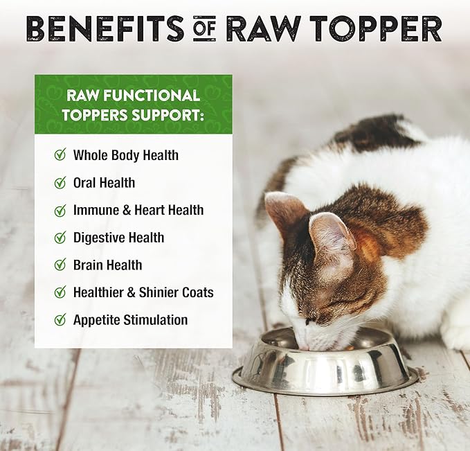 Northwest Naturals Freeze-Dried Veggie & Fruit Functional Topper - for Dogs & Cats - Healthy, Limited, Human Grade Ingredients, All Natural, Proudly Made in USA, 5 Oz (Pack of 1)