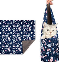 27.6" Cat Grooming Wrap, Cat Wrap for Cutting Nails, Anti-Scratch, Anti-Escape Calming Packaging, Cat Swaddle Wrap, X-Large