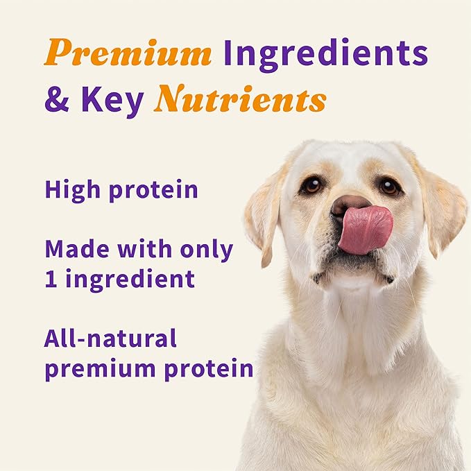 Halo Freeze Dried Raw Dog Treats, 100% Chicken Hearts Recipe, Dog Treats Pouch, All-Natural High Protien Treat, 2 Oz Pouch