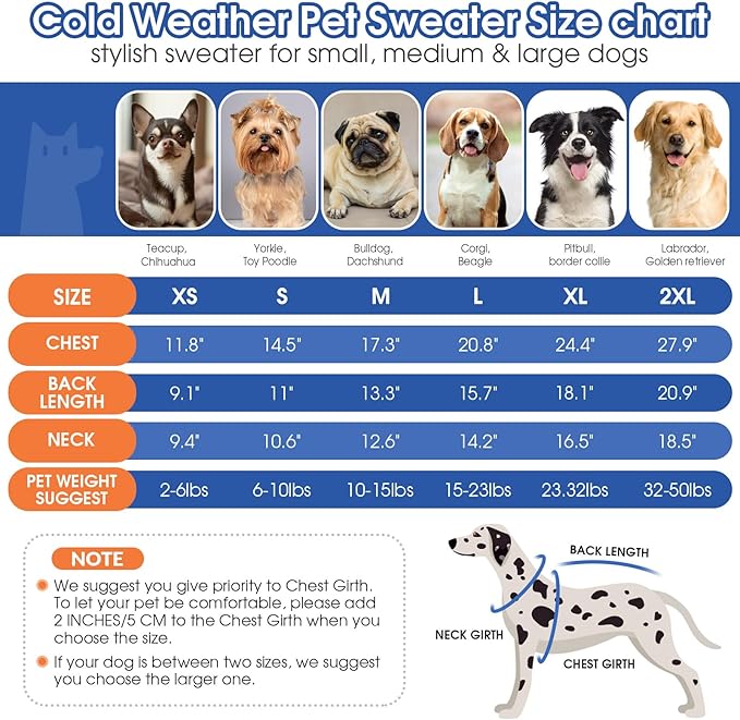 Queenmore XSmall Dog Sweater,Small Sweaters for Dog,Soft Knitted Dogs Sweater Christmas Clothing,Turtleneck Pullover Puppy Sweaters for Dogs Girls Boys,Cozy Pet Knitwear for Teacup,Chihuahua(Red,XS)