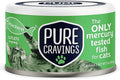 Pure Cravings Wet Cat Food Canned Mackerel Cutlets in Gravy, Every Catch is Mercury Tested, Moist Can Fish for Cats, Grain-Free, Protein, Non-GMO, Pack of 12