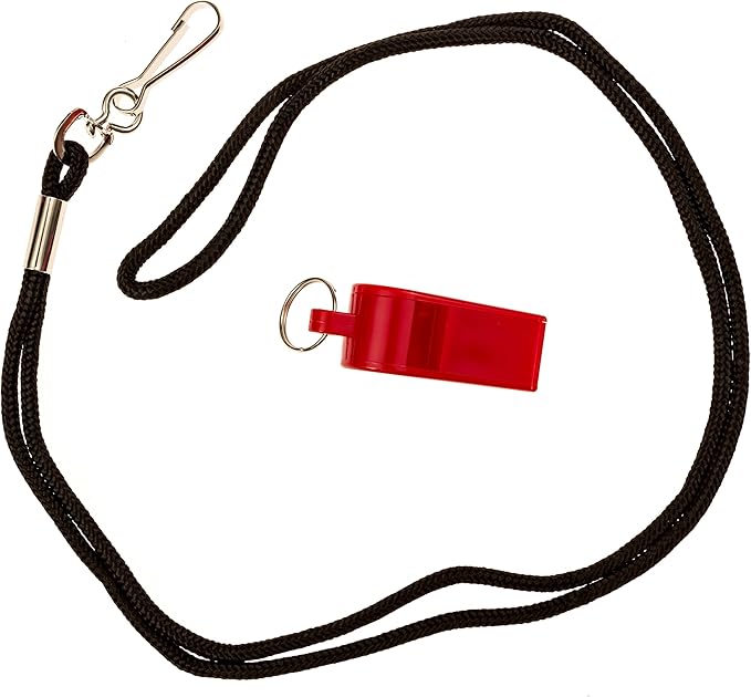 BLARIX Guard Pea Whistle and Lanyard