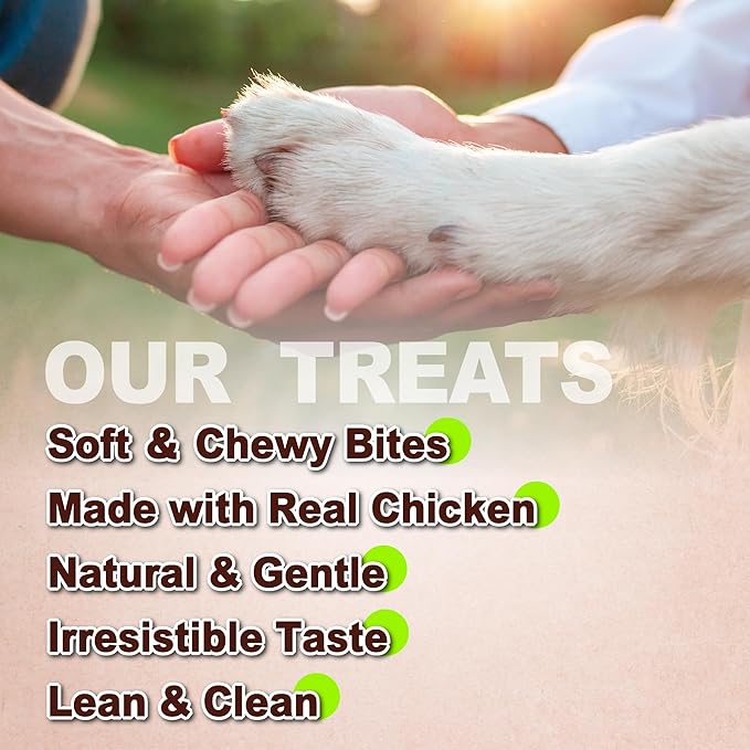 Afreschi Natural Soft Chicken Sticks 16 oz, Dog Treats, All Natural, Hypoallergenic & Grain-Free, High-Protein, Healthy & Easily Digestible, Soft Texture