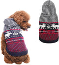 SCENEREAL Dog Sweater for Large Sized Dogs Girl Boy, Turtleneck Pullover Winter Puppy Clothes, Christmas Outfits, Pet Sweatshirt Apparel Knitwear for Golden Retriever, Labrador, Rottweiler, L