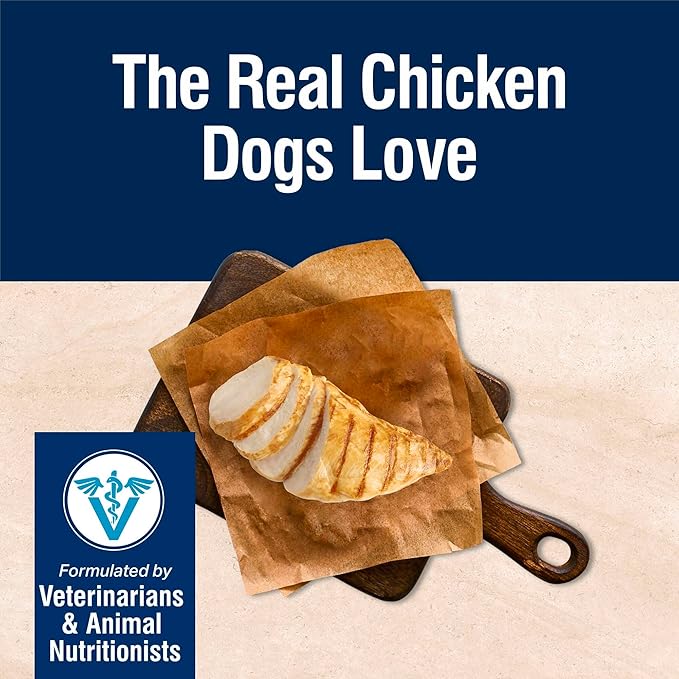 Blue Buffalo True Solutions Total Support Natural Dry Dog Food for Adult Dogs, Chicken, 4-lb. Bag