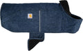 Carhartt Firm Duck Dog Chore Coat, Insulated Weather Resistant Jacket for Cold and Windy Conditions, Denim, Medium